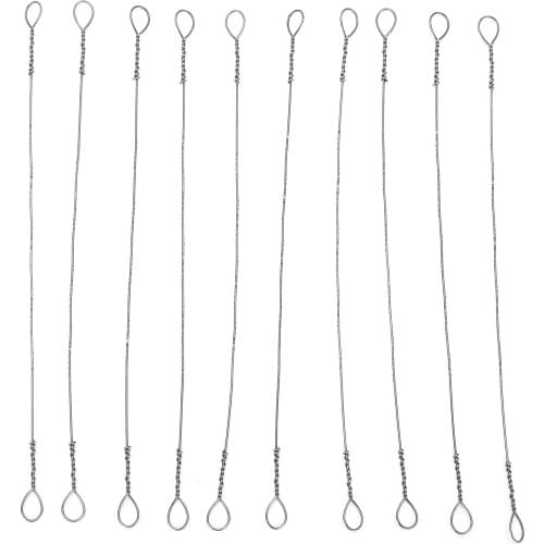 10Pcs 150mm Wire Saw Blade High Carbon Steel Mini Sawing Strips Woodwork Cutting Replacement