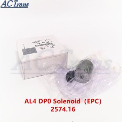2PCS Genuine DPO AL4 DP0 EPC Pressure Solenoid 2574.16 Fits For Renault Citroen Peugeot 7701208174 9653760480