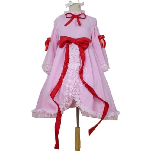 2021 Game Shugo Chara Hinamori Amu Angel Cradle Lolita Dress Uniform Cosplay Costume