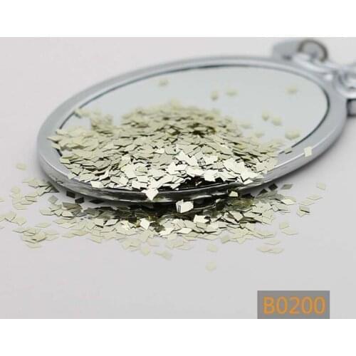 2020 Charming sexy sequins glittering diamond nail decoration 3D LEI piece sequins Champagne bagged B0200