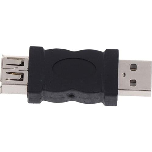 6pin Connector USB 2.0 1394 Female Jack To A Male Plug Adapter Firewire IEEE 1394 To USB Male Plug Convertor