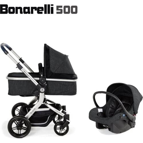 Bonarelli 500 Newborn Cart Baby strollers bebe in 1 with skin-friendly, harmless and comfortable material