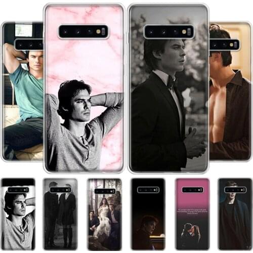 The Vampire Diaries Damon Salvatore Phone Case For Huawei Honor Y 5 6 7 8 9 10 20 LITE A X S Pro NO/Finger Cover Coque soft Sili