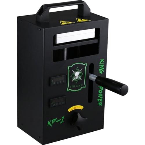 4ton Hydraulic Vapor Rosin Press Machine KP-1 Heat Press 4.5x4.7inch Power dual heated plates Portable Oil Wax Extracting Tool