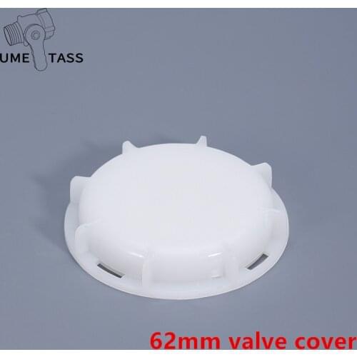 62mm Fine thread valve cover white plastic water barrel Lid for Schutz IBC tank Valve