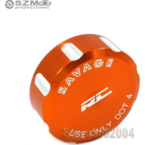 For KTM RC 200 250 390 RC200 RC390 RC250 Rear Brake Cylinder Cover Reservoir Motocycle Accessories Oil Fluid Cap Tank Cup LOGO