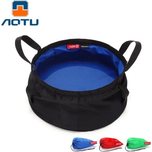 Multifunctional Collapsible Portable Travel Outdoor Wash Basin 8.5L Folding Bucket for Camping Hiking Travelling Fishing Washing