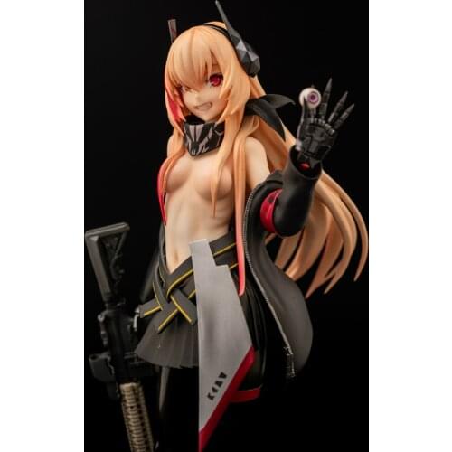 1/7 Scale Model Resin Figure Kit Unpainted Girls' Frontline M4 SOPMODII Self-Assembled Model Kit Colorless Anime Figure No.21