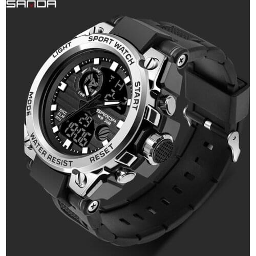 G Style Sports Mens Watch Top Brand Luxury Military Quartz Watch Mens Waterproof S Shock Digital Clock Relogio Masculino