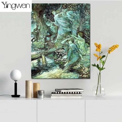 3D Diamond Painting Victoria Butterfly Elf DIY Full Rhinestones Drill Cross-Stitch Kits Square Round Diamond Embroidery Gift