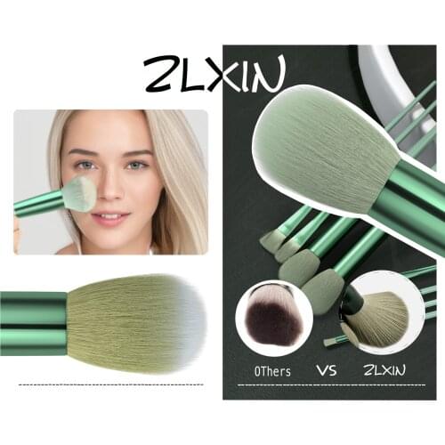 Makeup Brushes Set 13 Pcs Premium Synthetic Kabuki Foundation Face Powder Blush Concealers Eye Shadows Make Up Brushes Kit