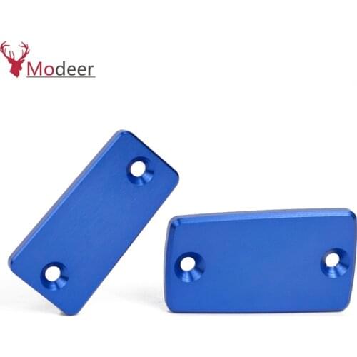 New Pair Motorcycle Front Brake Reservoir Fluid CNC Tank Cover Oil Cup Caps For Husqvarna TE 300i 2018 TE 300 i TE310I 2019 2020