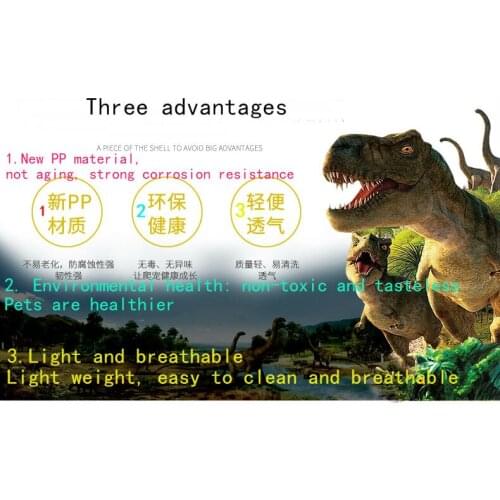 New material eggshell to avoid spider snake lizard tortoise horn frog hamster box landscaping decorations cave large