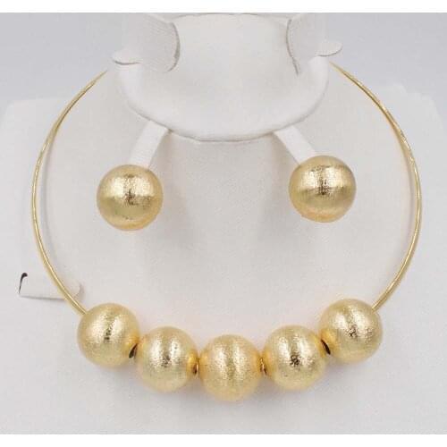 New High Quality Dubai Jewelry Set dubai Gold Nigerian Wedding African Jewelry Sets Parure Bijoux Femme