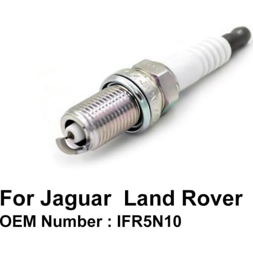 COWTOTAL Platinum Spark Plug for Jaguar XK XKR Land Rover Discovery Range Rover L322 OE IFR5N10 ( Pack of 4 )