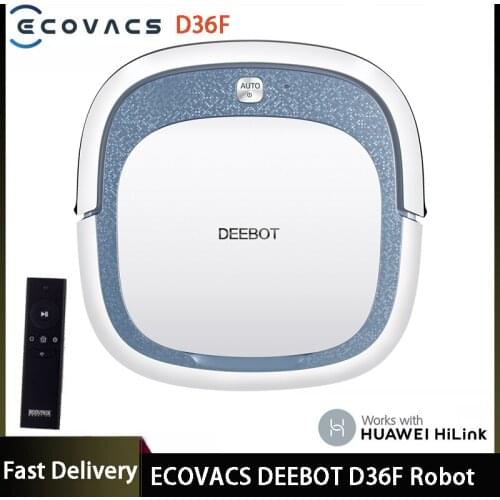 ECOVACS Deebot D36F Robot Vacuum Cleaner Support HiLink Remote Control Sweep and Wet Mopping For Hard Floors&Carpet