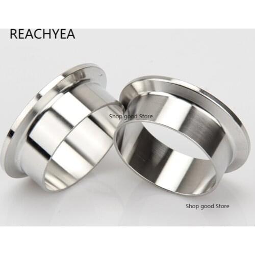 Sanitary Pipe Weld Ferrule Tri Clamp Type 304 Stainless Steel Flange fastening clamp joint end quick connection welding chuck