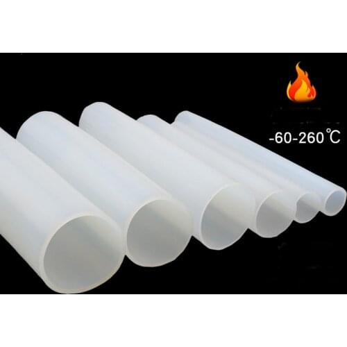 Large Diameter Silicone Tube Flexible Connection Gigh Temperature Resistant Circular Mechanical Joint Silicone Rubber Tube