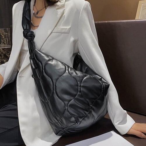 Cloth Shoulder Bag for Women Fashion Leather Composite Womens Bags Trend Ladies Handbags Large Capacity Female Daily Bag
