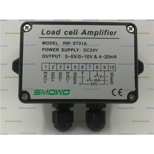 RWST01A Loadcell / Strain Gauge Amplifier, Dual signal output (0~5V&4~20mA)