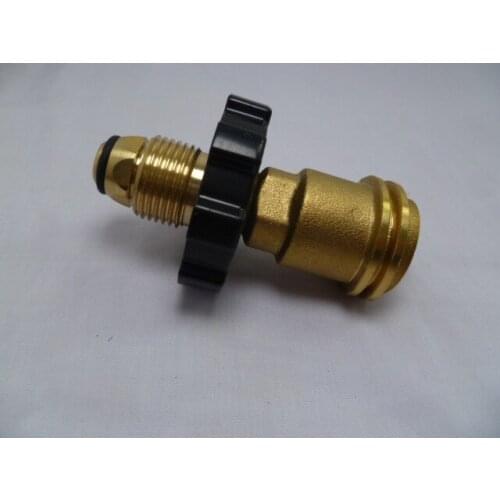 Vidric New BY601 gas tank adapter with valve control safety device propane adapter with black handle