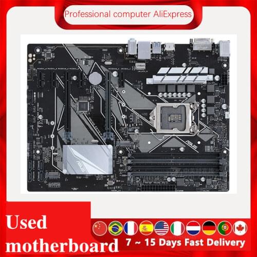 For Asus PRIME Z370-P Original Used Desktop Intel Z2370 Z370M DDR4 Motherboard LGA 1151 i7/i5/i3 USB3.0 SATA3