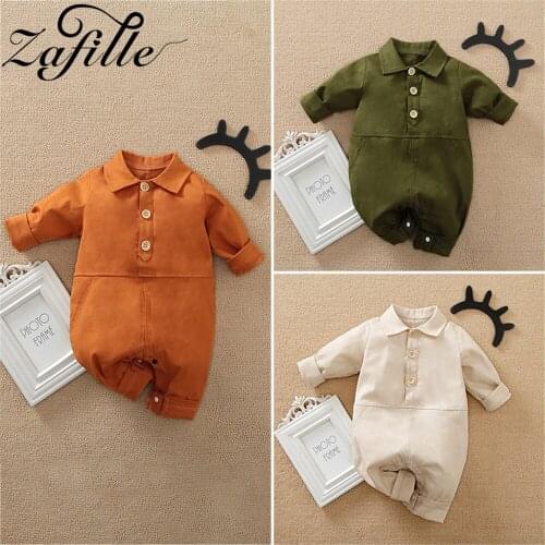 ZAFILLE Baby Boy Bodysuit For Newborns Overalls and Jumpsuit 2021 Button Deco Baby Costume Baby Boy Summer Clothes New Born