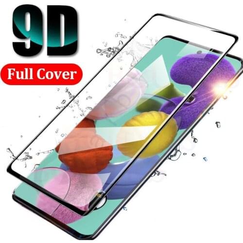 9H Full Cover Tempered Glass for Samsung A51 Screen Protector for Samsung Galaxy A51 A 51 71 SM-A515F A515 A71 Protective Glass