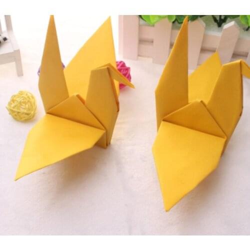 03 Home decor ceiling wedding room of the party with pure-color handmade wedding props paper crafts 25CM paper birds