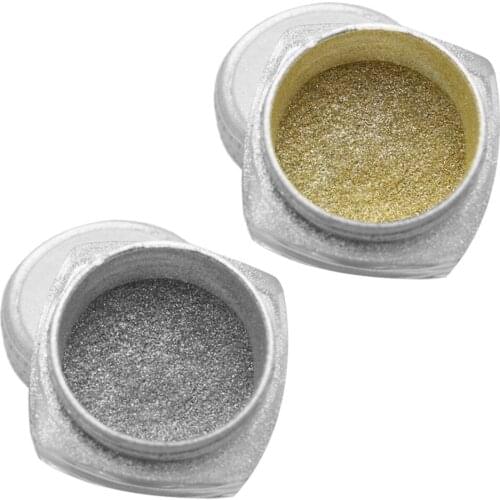 1 pc Gold&Silver Nails Mirror Powder Nail Art Glitters DIY Ladies Beauty Makeup Manicure Decoration Magic Nail Powder Nail Art