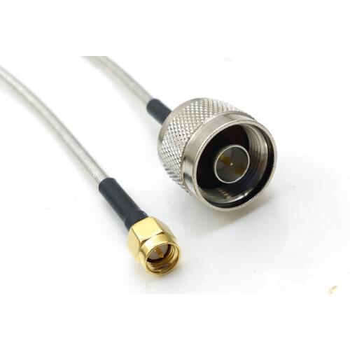 20PCS SMA plug male to N Type male straight cable RG402