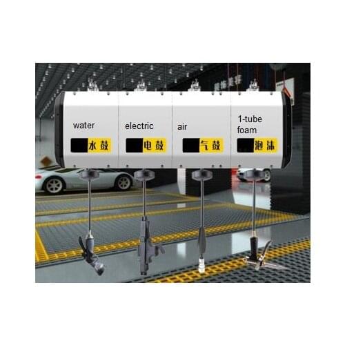 4 combined tank, composite box of automotive hose reel water, air, electric power source, foam, high pressure water pipe winder