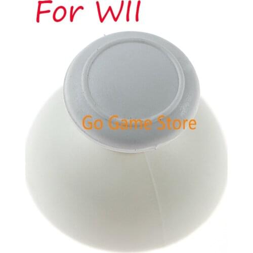5pcs For Nintendo wii Controller 3D Joystick Cap White black Analog Thumbsticks Cap Analog Thumb Grip Stick Cap