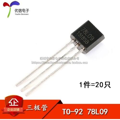78L09 three-terminal regulator circuit (TO-92) (20 rats)