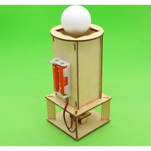 DIY technology small production of Suspension of the ball scientific experimental materials assembly model educational toys