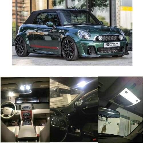 LED interior lighting complete set For Mini R56 Cooper, Cooper D, S, SD und JCW R60 Countryman One, One D, Cooper, Cooper