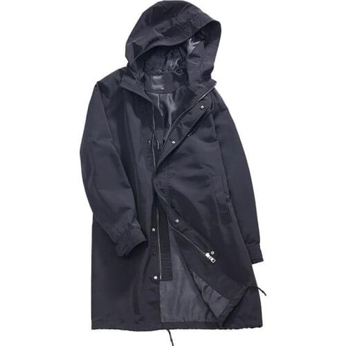 Lingyixuan Men's Trench Coats