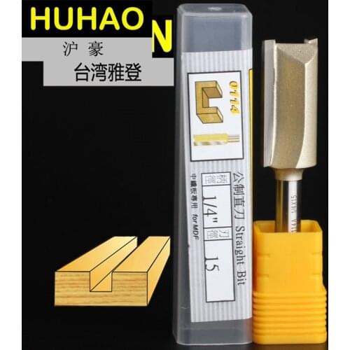 Metric Flute Straight Bit Arden Router Bit - 1/4*15mm - 1/4" Shank - Arden A0114174