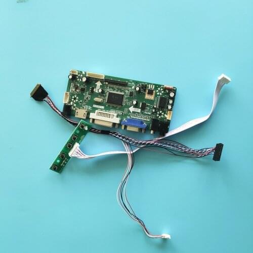 Kit For B156XW03 V0 1366X768 LCD LED AUO display 15.6" Panel Screen DIY 2019 Driver DVI Audio Controller board VGA HDMI