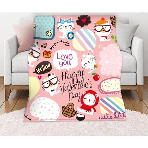 Nordic Winter Keep Warm Blanket Decoration Living Room Sofa Sleep Home Bedroom Bed Simplicity Geometry Pattern Printing Blanket