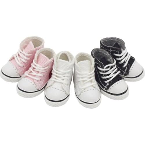 OB11 doll shoes suitable for molly YMY ddf bofy9 Can wear love canvas shoes all-match sneakers doll accessories