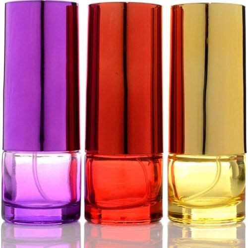 Wholesale 20ML Colorful Glass Spray Perfume Bottles Atomizer Refillable Perfume Container For Women