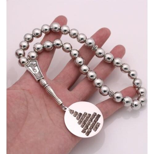 Ottoman Turkish Prayer 33 red beads tasbih Allah prayer duaa bracelets muslim Tasbih Rosary