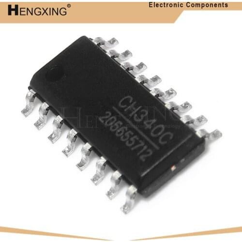 10piece CH340C CH340 SOP-16 IC best quality In Stock