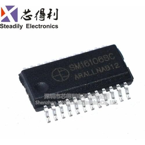 10pcs/lot Sm16106sc SSOP-24 LED Display Driver SM Mingwei Original