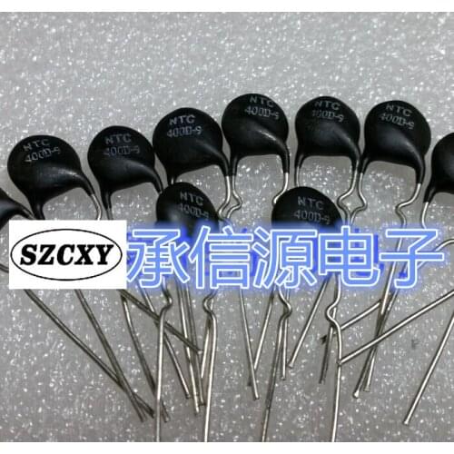 20PCS Thermistor NTC 400D-9 Steady current :0.2A Current resistance: 0.4a NTC power type thermistor