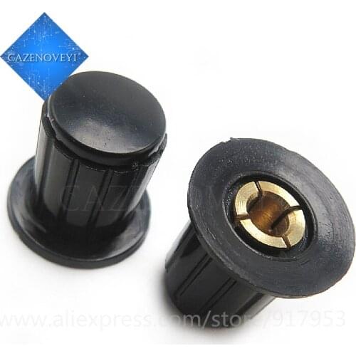 5pcs/lot WXD3-13 black knob button cap is suitable for high quality WXD3-13-2W turn around special potentiometer knob KYP16-16-4