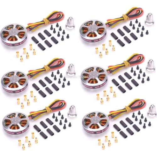 6 PCS 5010 360KV / 750kv High Torque Brushless Motors For ZD550 ZD850 MultiCopter QuadCopter