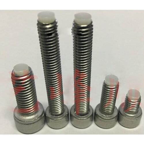 M4 Allen screw nylon head brake positioning buffer hex socket cap bolt 37-82mm Length High Quality