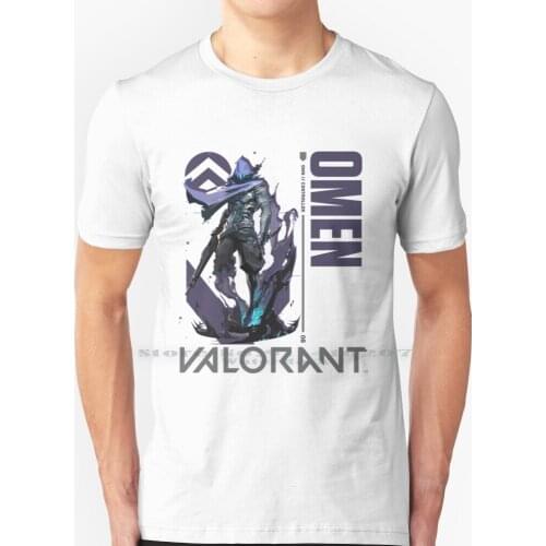 Valorant Omen T Shirt 100% Pure Cotton Valorant Valorant Game Valorant Omen Omen Karixxv